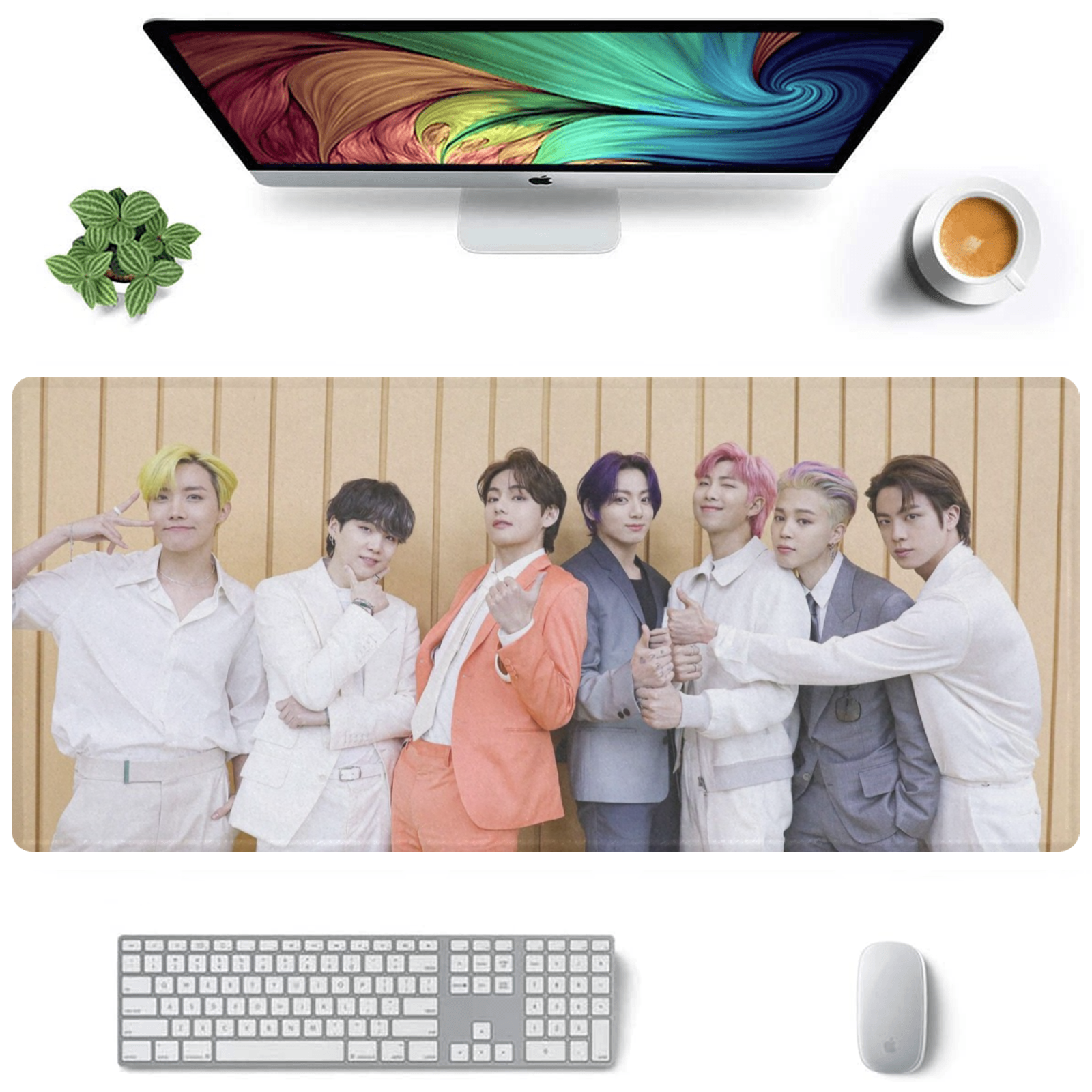 Allleftout Bts Gaming Mousepad