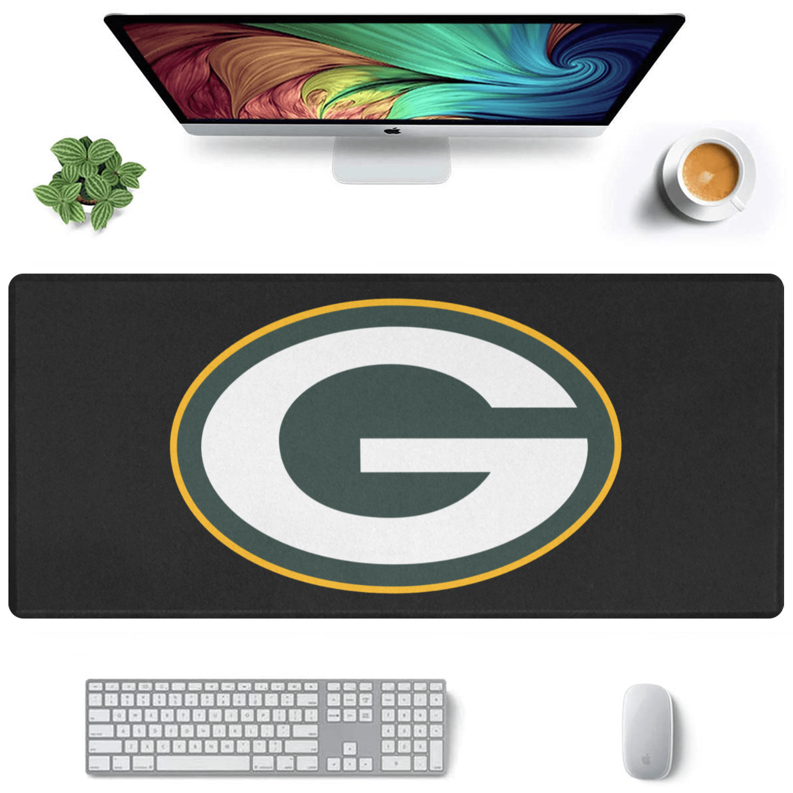 Allleftout Green Bay Packers Gaming Mousepad