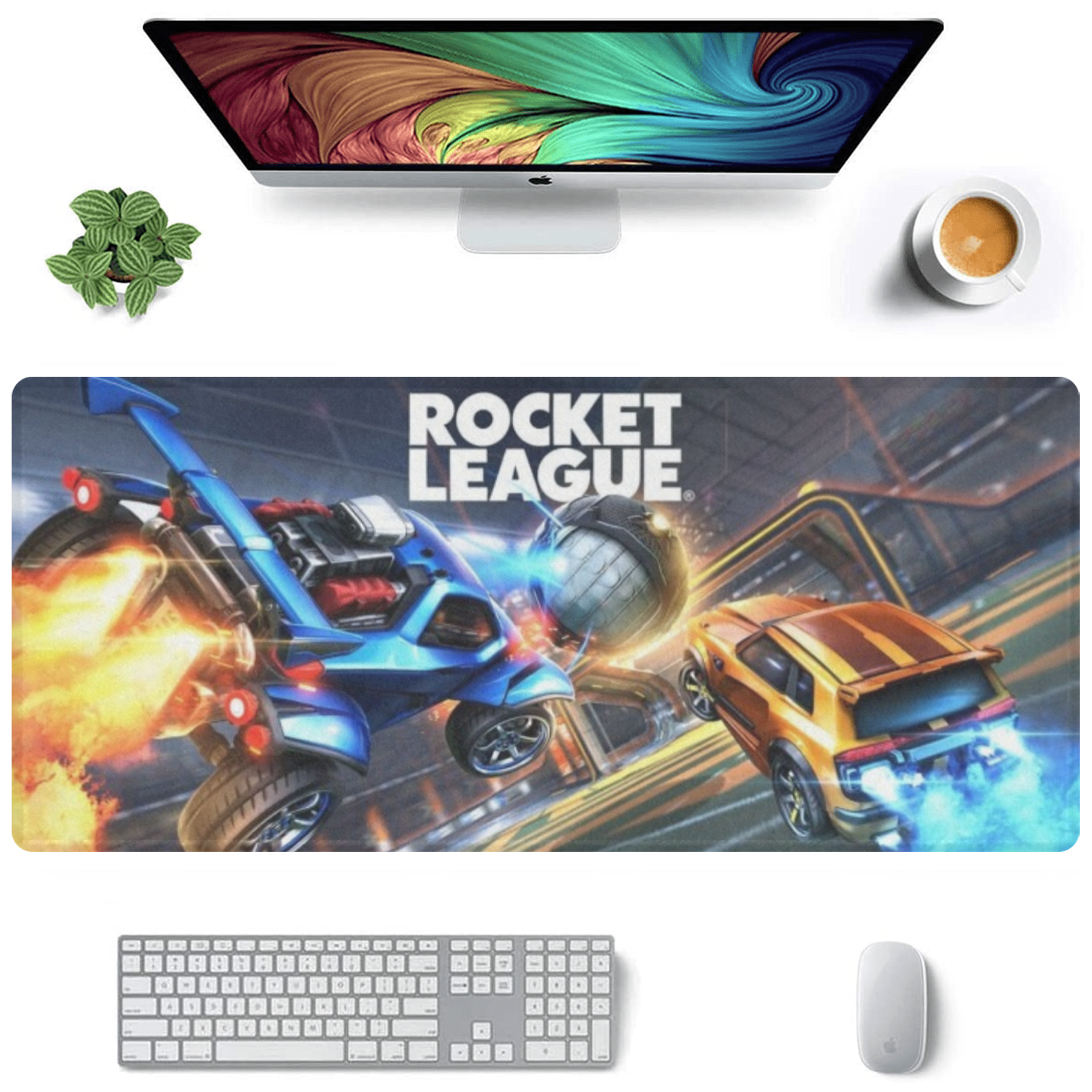 Allleftout Rocket League Gaming Mousepad
