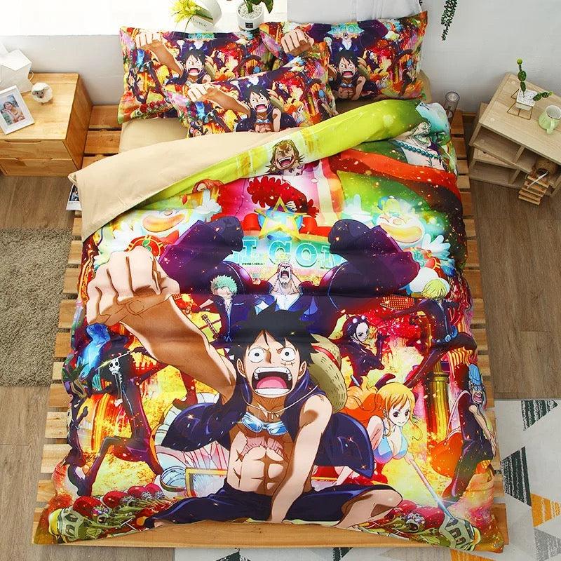 One Piece Monkey D Luffy #24 Duvet Cover Quilt Cover Pillowcase Bedding Set