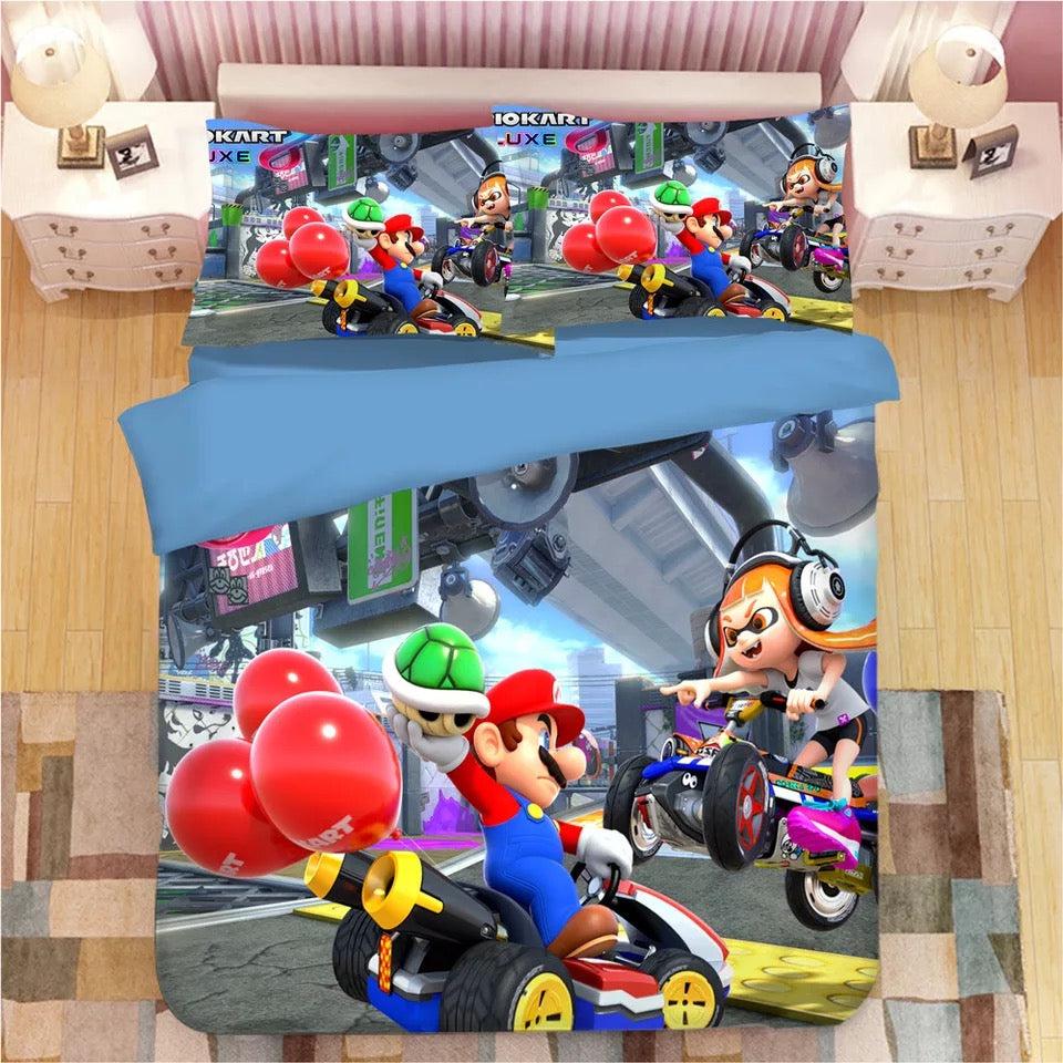 Splatoon #7 Duvet Cover Quilt Cover Pillowcase Bedding Set