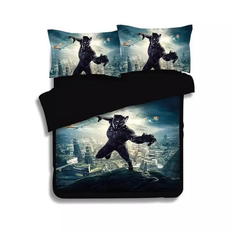 Black Panther #4 Duvet Cover Quilt Cover Pillowcase Bedding Set