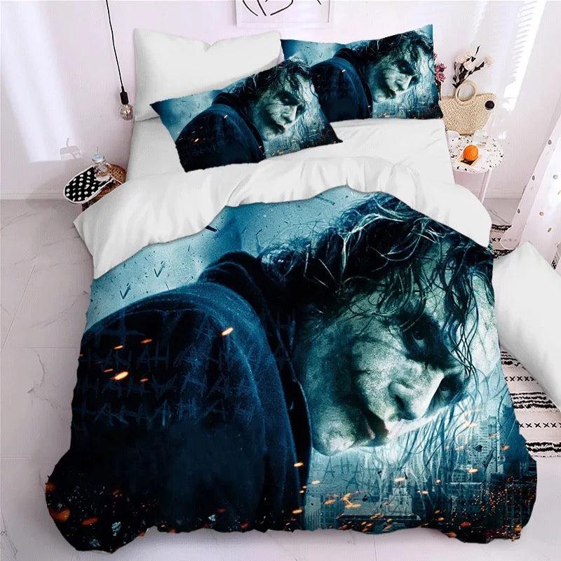 Joker Arthur Fleck Clown #1 Duvet Cover Quilt Cover Pillowcase Bedding Set