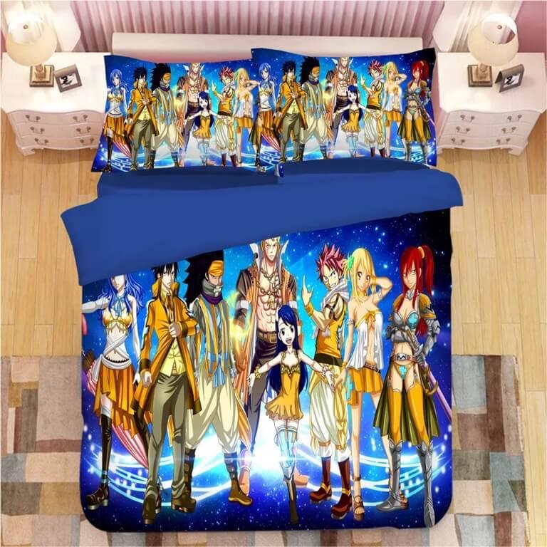 Fairy Tail #4 Duvet Cover Quilt Cover Pillowcase Bedding Set
