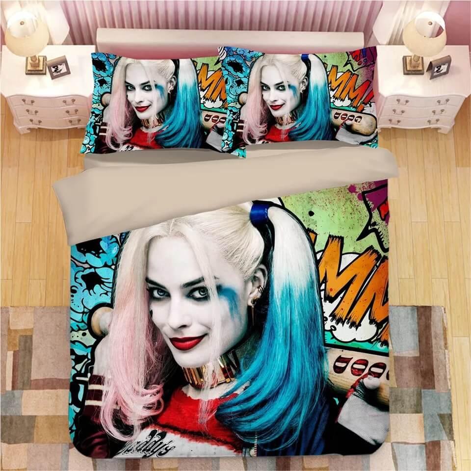 DC Harley Quinn#11 Duvet Cover Quilt Cover Pillowcase Bedding Set