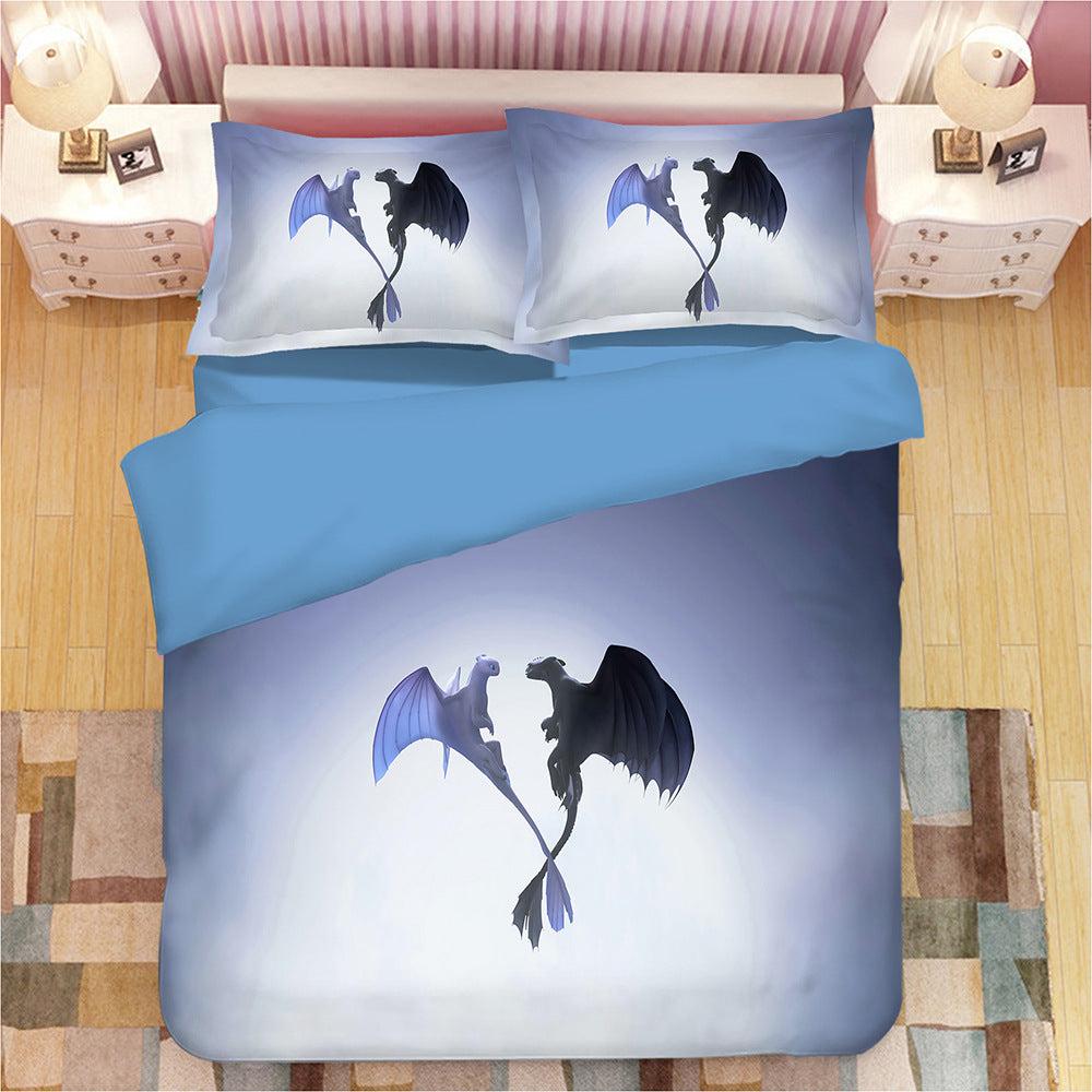 How to Train Your Dragon #6 Duvet Cover Quilt Cover Pillowcase Bedding Set