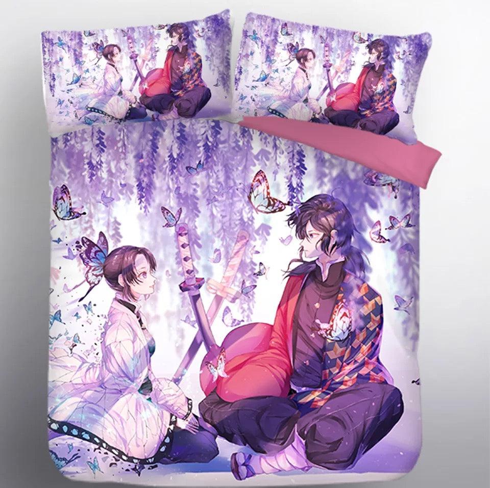 Demon Slayer Kimetsu no Yaiba Tsuyuri Kanawo #6 Duvet Cover Quilt Cover Pillowcase Bedding Set