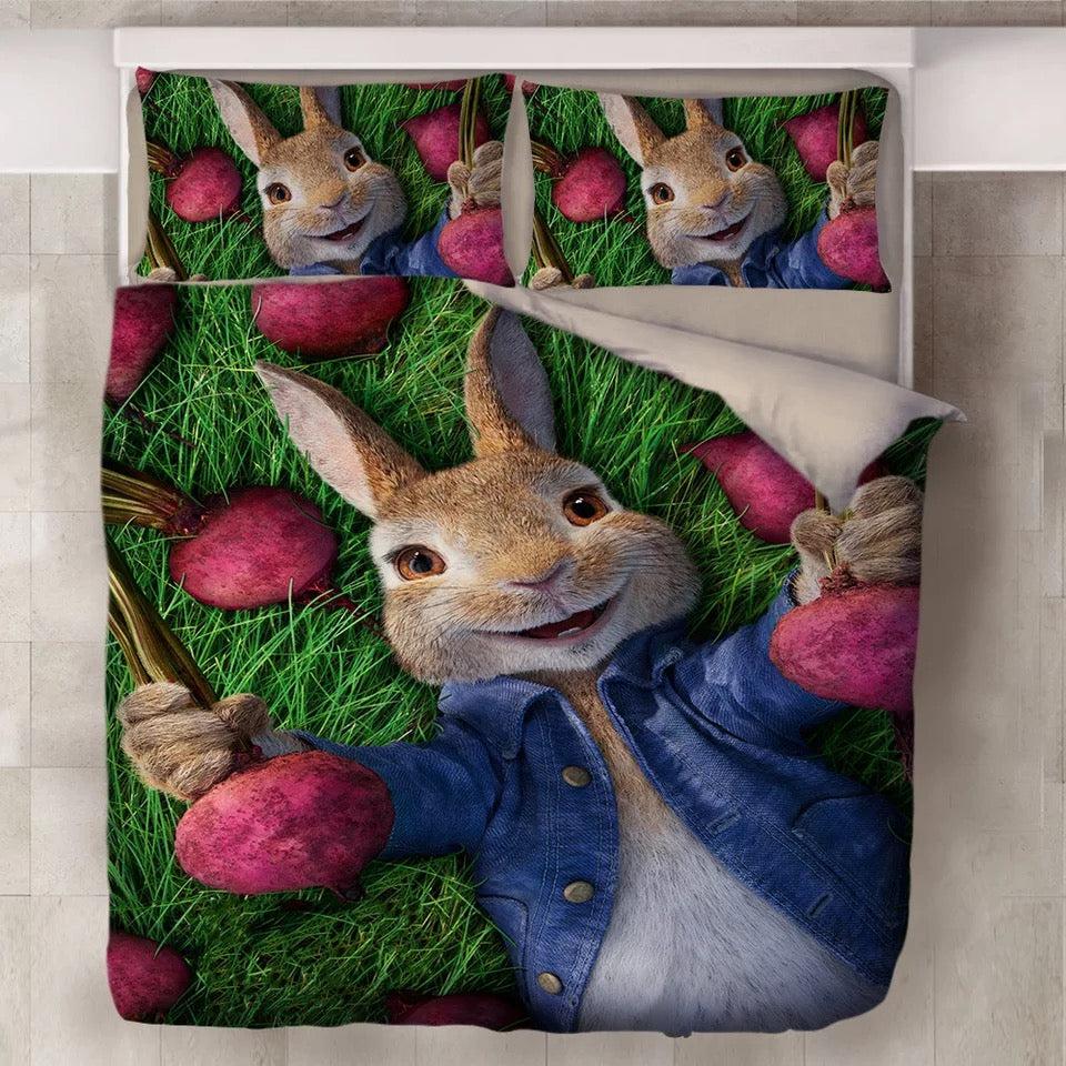 Peter Rabbit #3 Duvet Cover Quilt Cover Pillowcase Bedding Set Home Decor