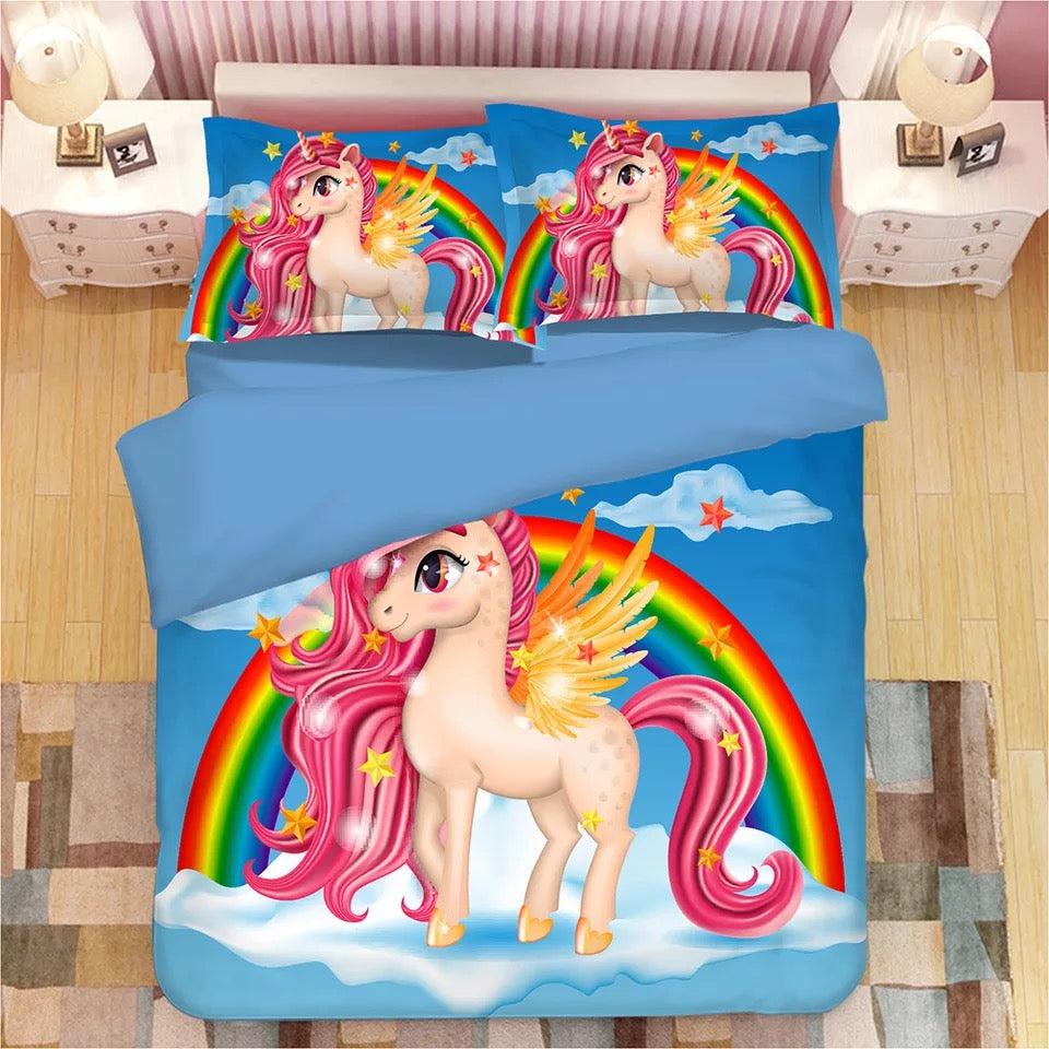 My Little Pony #4 Duvet Cover Quilt Cover Pillowcase Bedding Set Home Decor