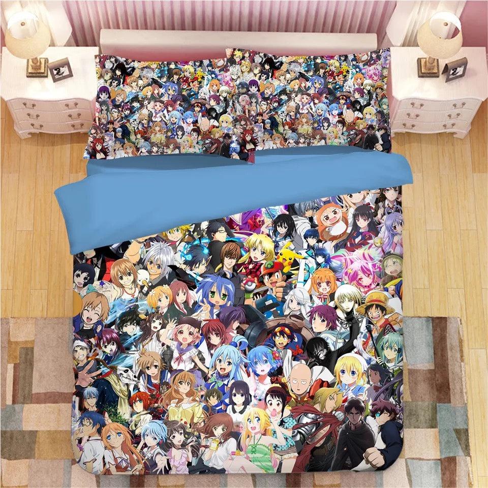 One Punch Man #15 Duvet Cover Quilt Cover Pillowcase Bedding Set Home Decor