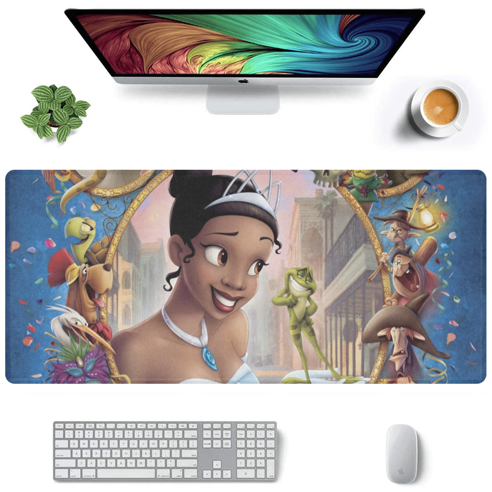 Allleftout Princess And The Frog Gaming Mousepad