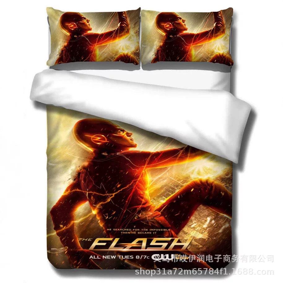 The Flash Barry Allen #8 Duvet Cover Quilt Cover Pillowcase Bedding Set Home Decor