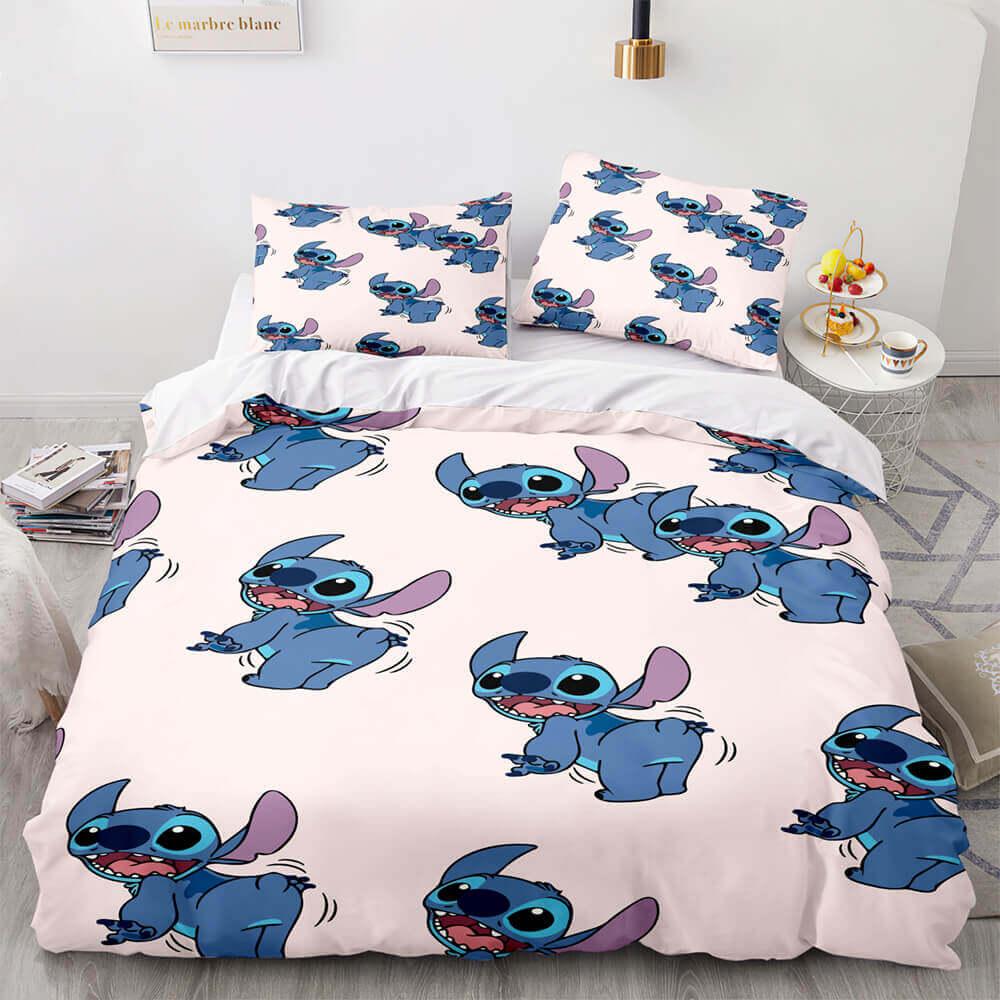 Lilo And Stitch Cosplay Comforter Bedding Set Duvet Covers Bed Sheets