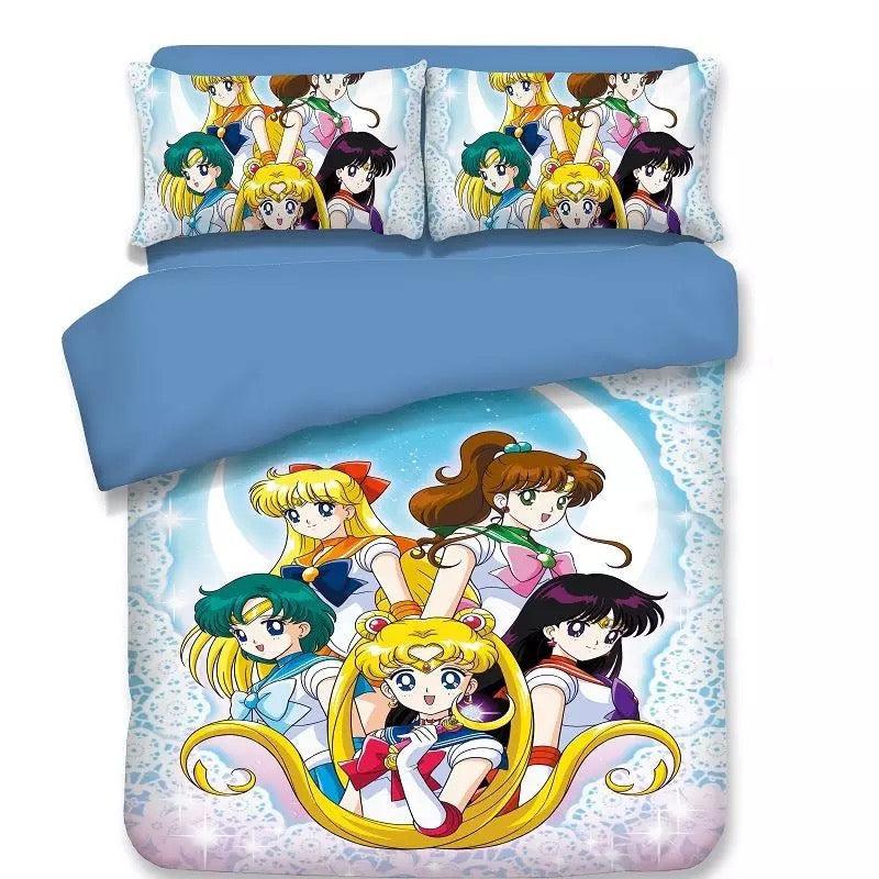 Sailor Moon #13 Duvet Cover Quilt Cover Pillowcase Bedding Set Home Decor