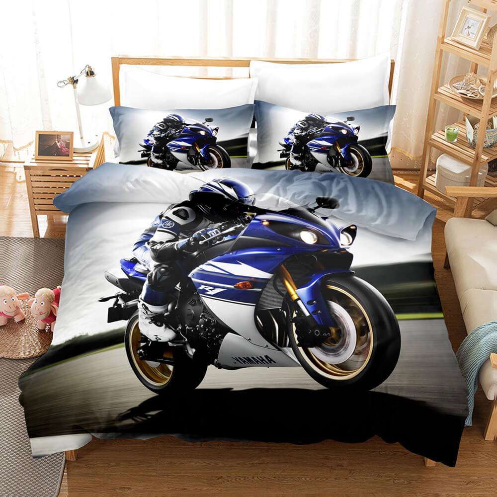 Motocross Dirt Bike Bedding Sets Duvet Covers Comforter Bed Sheets