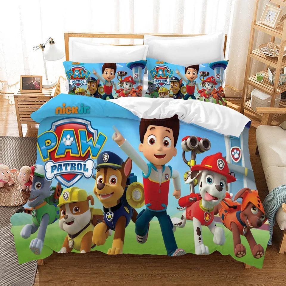 PAW Patrol Marshall #10 Duvet Cover Quilt Cover Pillowcase Bedding Set Home Decor