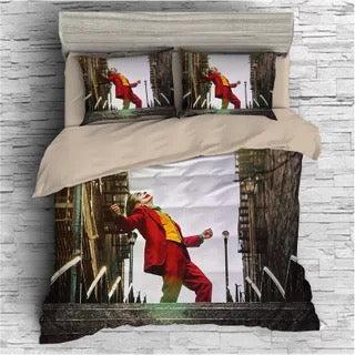 Joker Arthur Fleck Clown #14 Duvet Cover Quilt Cover Pillowcase Bedding Set Home Bedroom Decor