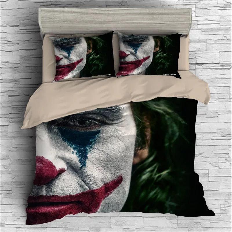 Joker Arthur Fleck Clown #15 Duvet Cover Quilt Cover Pillowcase Bedding Set Home Bedroom Decor