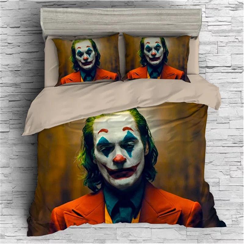 Joker Arthur Fleck Clown #16 Duvet Cover Quilt Cover Pillowcase Bedding Set Home Bedroom Decor