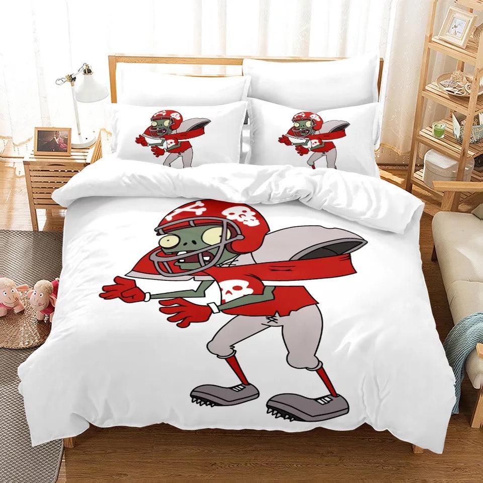 Plants vs Zombies #11 Duvet Cover Quilt Cover Pillowcase Bedding Set Home Bedroom Decor