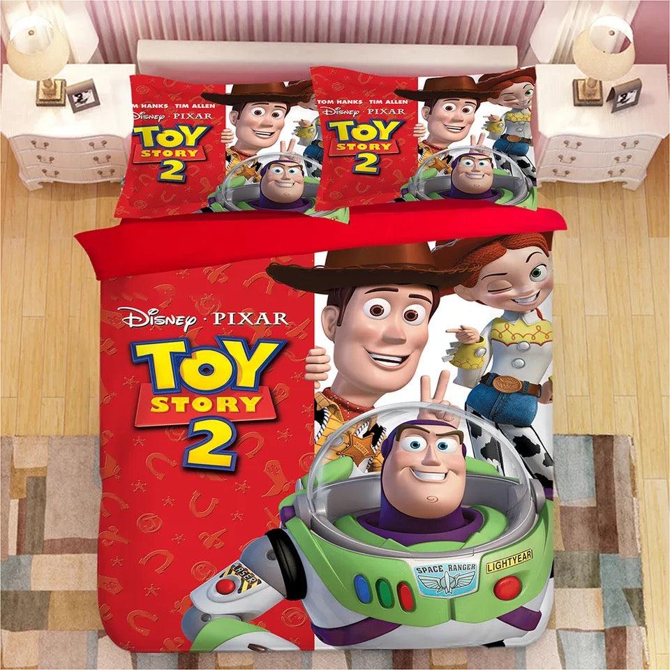 Toy Story Woody Forky #3 Duvet Cover Quilt Cover Pillowcase Bedding Set Home Bedroom Decor