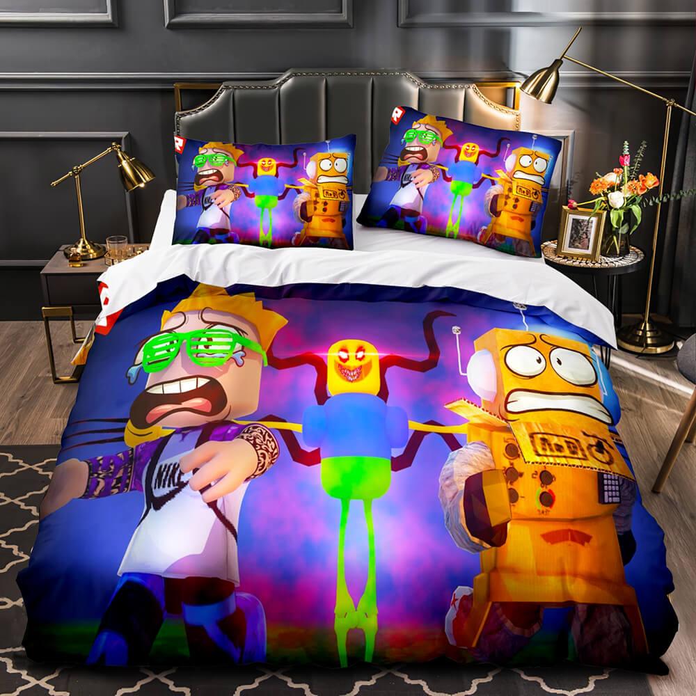 Roblox Bedding Set Quilt Duvet Cover Bed Sheets Sets Christmas Present