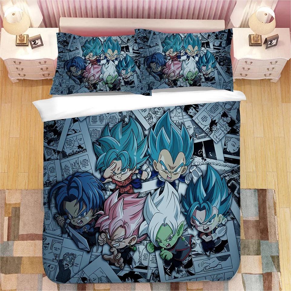 Dragon Ball Z Son Goku #17 Duvet Cover Quilt Cover Pillowcase Bedding Set