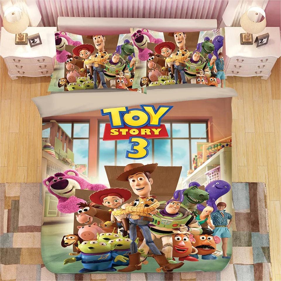 Toy Story Woody Forky #4 Duvet Cover Quilt Cover Pillowcase Bedding Set Home Bedroom Decor