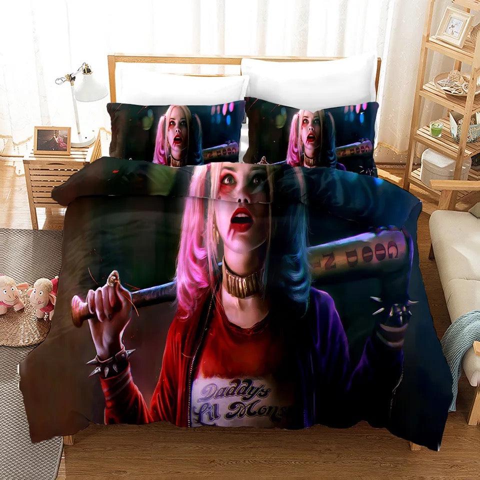 Birds Of Prey Harley Quinn #5 Duvet Cover Quilt Cover Pillowcase Bedding Set Home Bedroom Decor