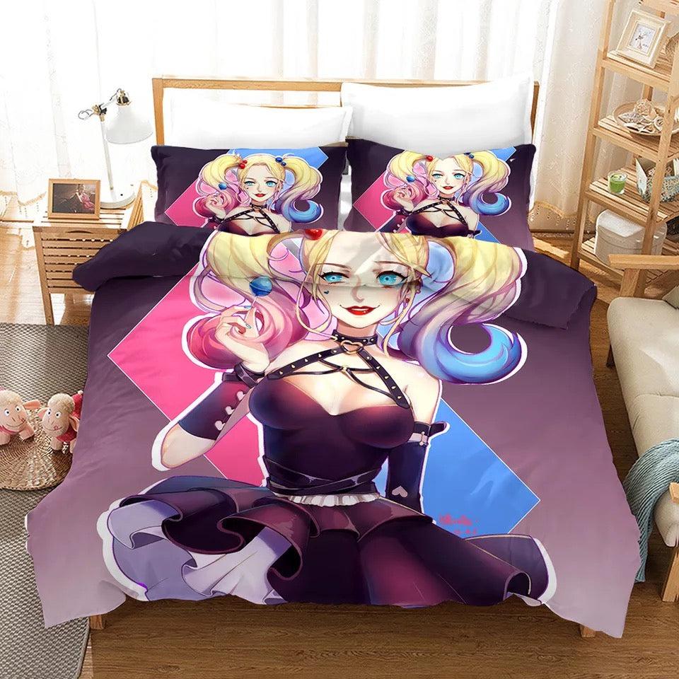 Birds Of Prey Harley Quinn #12 Duvet Cover Quilt Cover Pillowcase Bedding Set Home Bedroom Decor