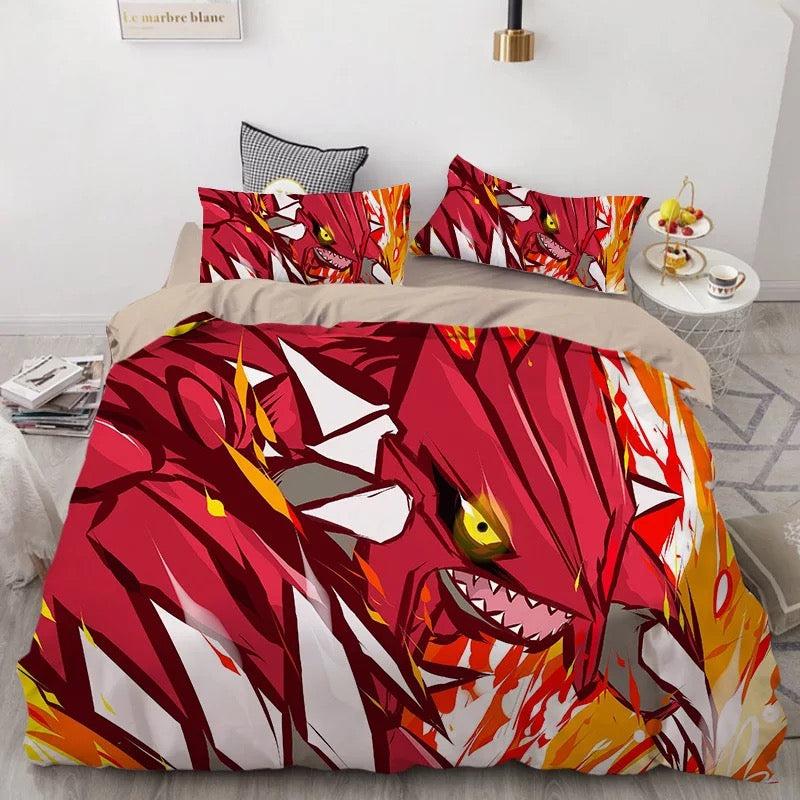 Pokemon Pikachu #33 Duvet Cover Quilt Cover Pillowcase Bedding Set Home Bedroom Decor
