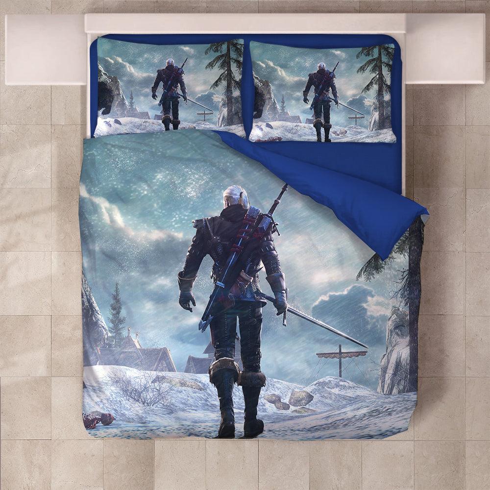 The Witcher #11 Duvet Cover Quilt Cover Pillowcase Bedding Set Home Bedroom Decor