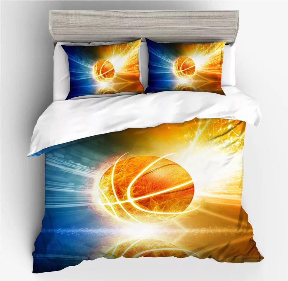 Basketball #7 Duvet Cover Quilt Cover Pillowcase Bedding Set Home Decor