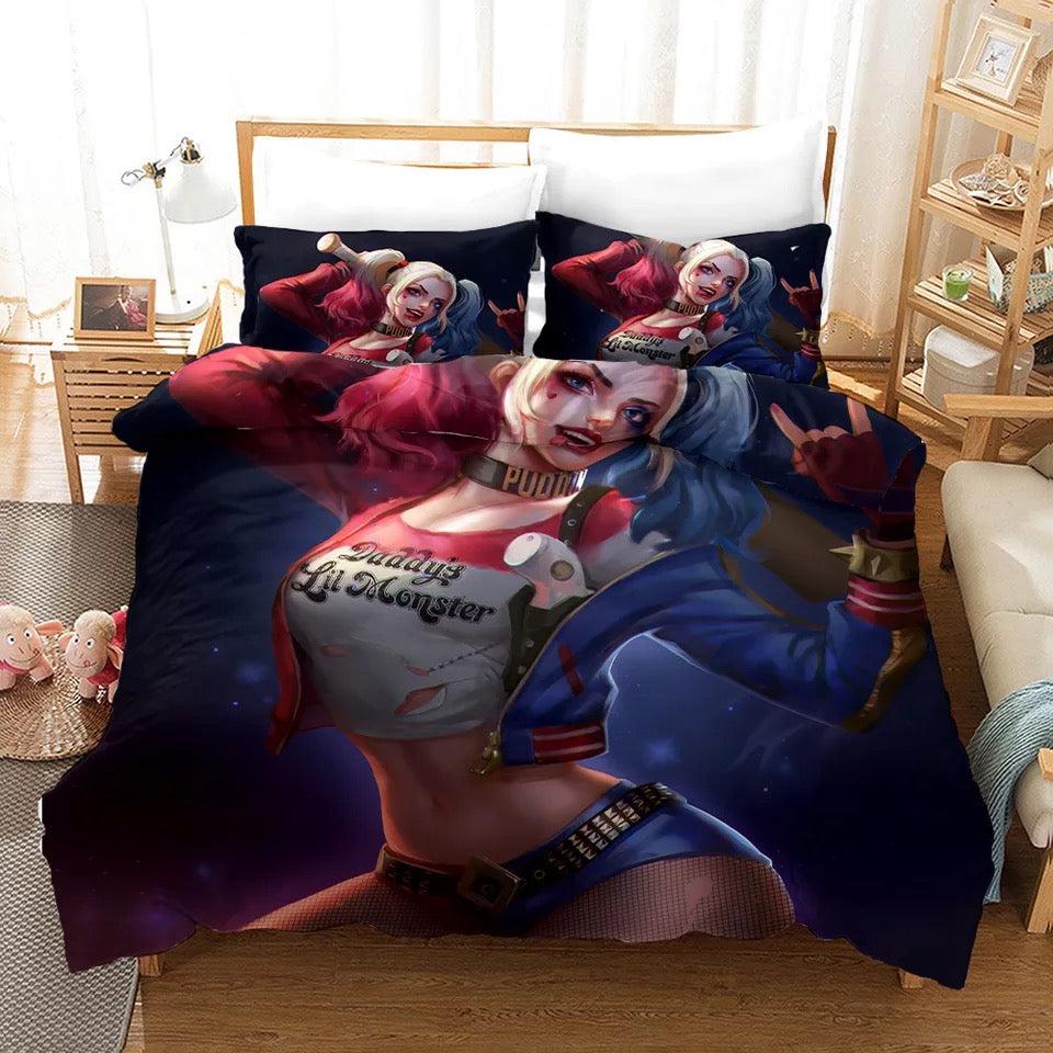 Birds Of Prey Harley Quinn #20 Duvet Cover Quilt Cover Pillowcase Bedding Set Home Bedroom Decor