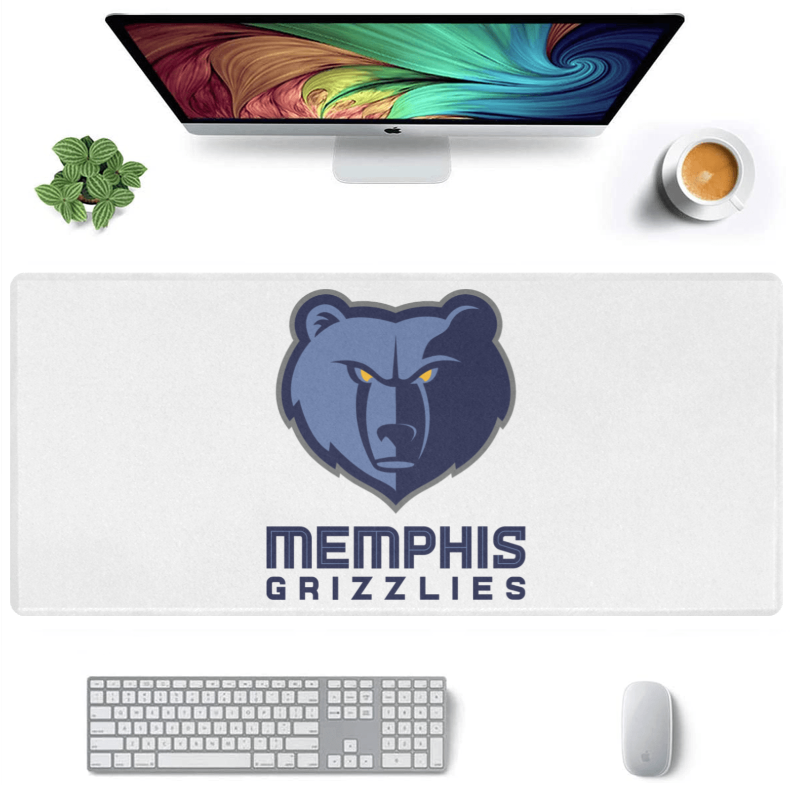 Allleftout Memphis Gaming Mousepad