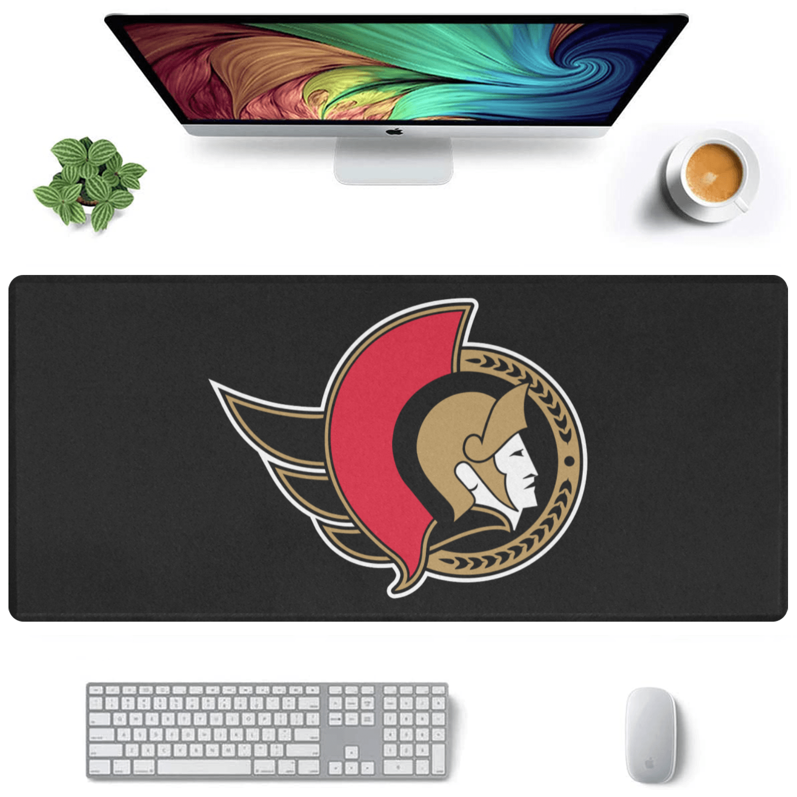 Allleftout Ottawa Senators Gaming Mousepad