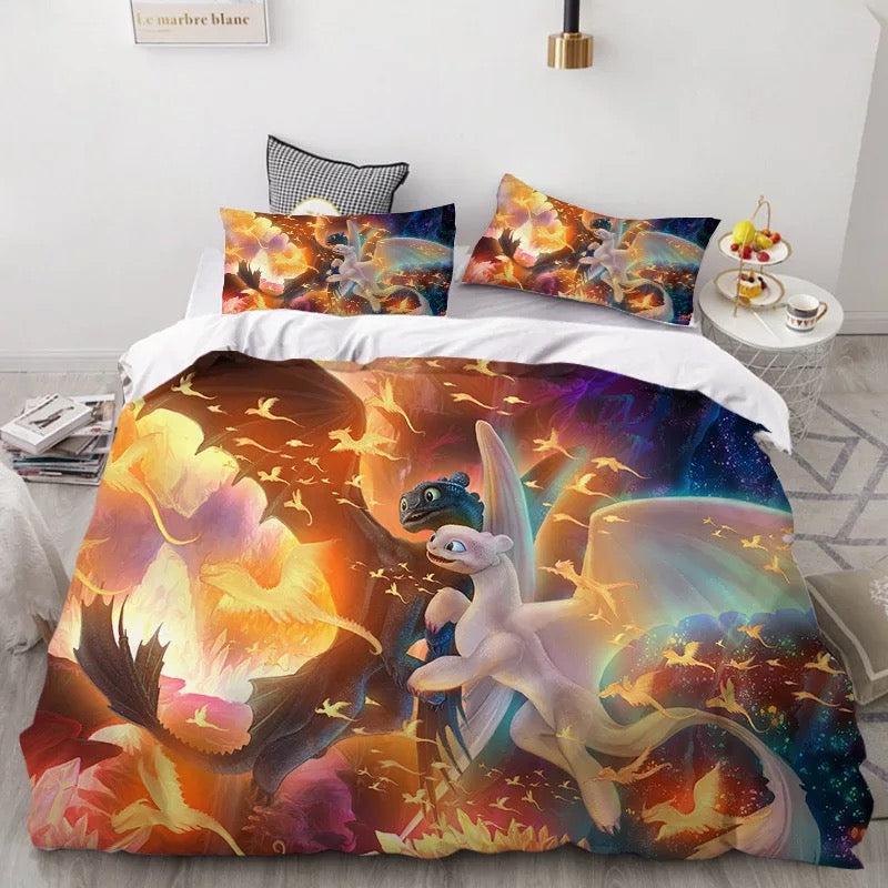How to Train Your Dragon Hiccup #39 Duvet Cover Quilt Cover Pillowcase Bedding Set