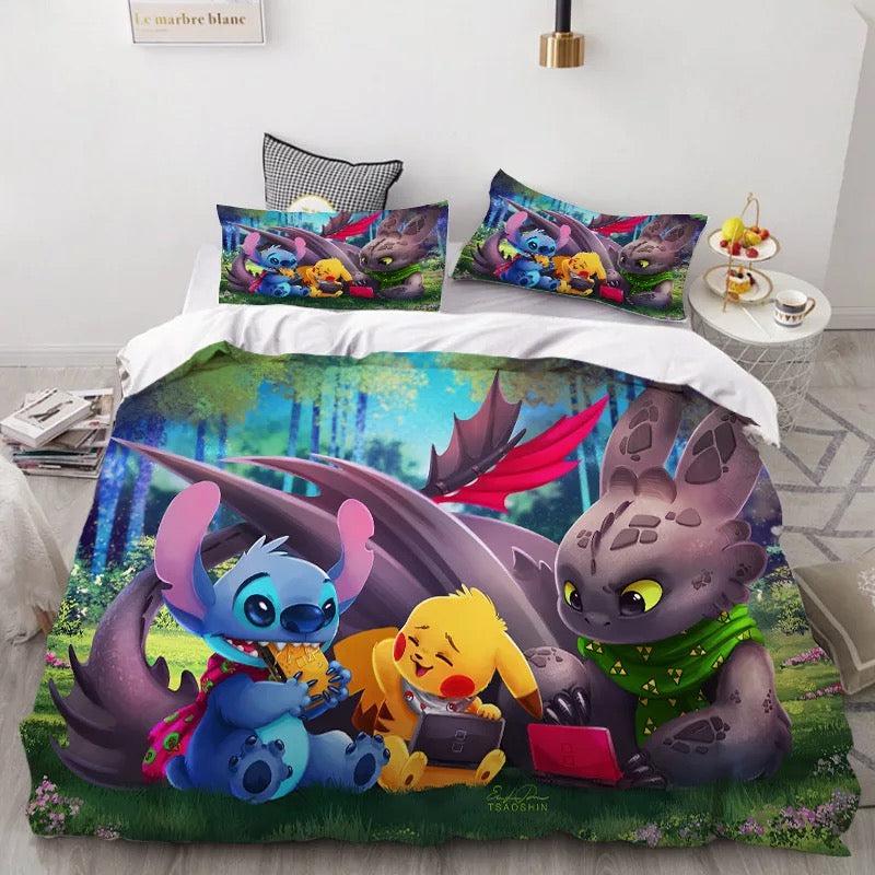 How to Train Your Dragon Hiccup #42 Duvet Cover Quilt Cover Pillowcase Bedding Set