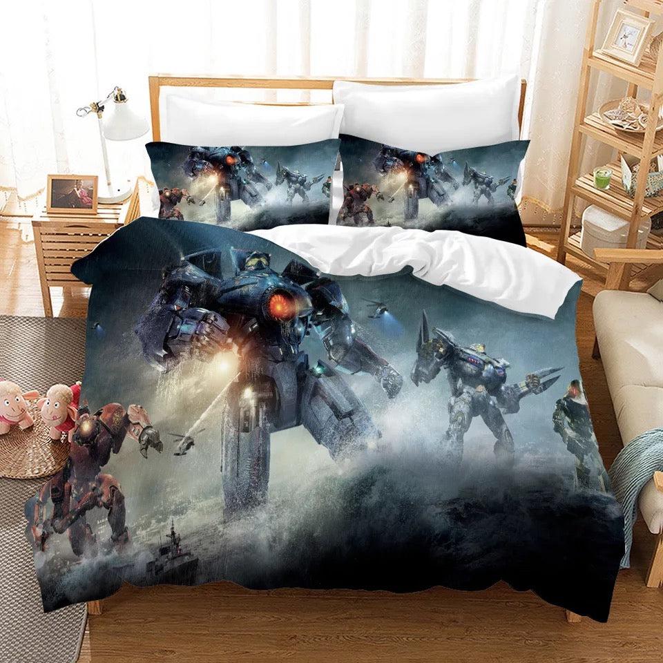 Pacific Rim #3 Duvet Cover Quilt Cover Pillowcase Bedding Set Home Bedroom Decor