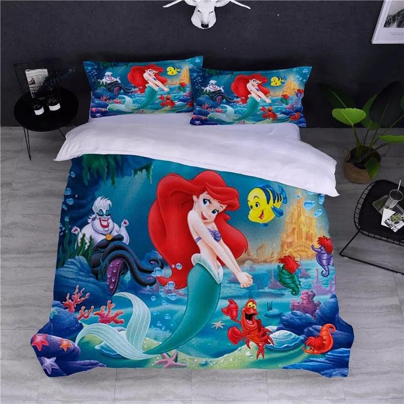 Mermaid #1 Duvet Cover Quilt Cover Pillowcase Bedding Set Home Bedroom Decor