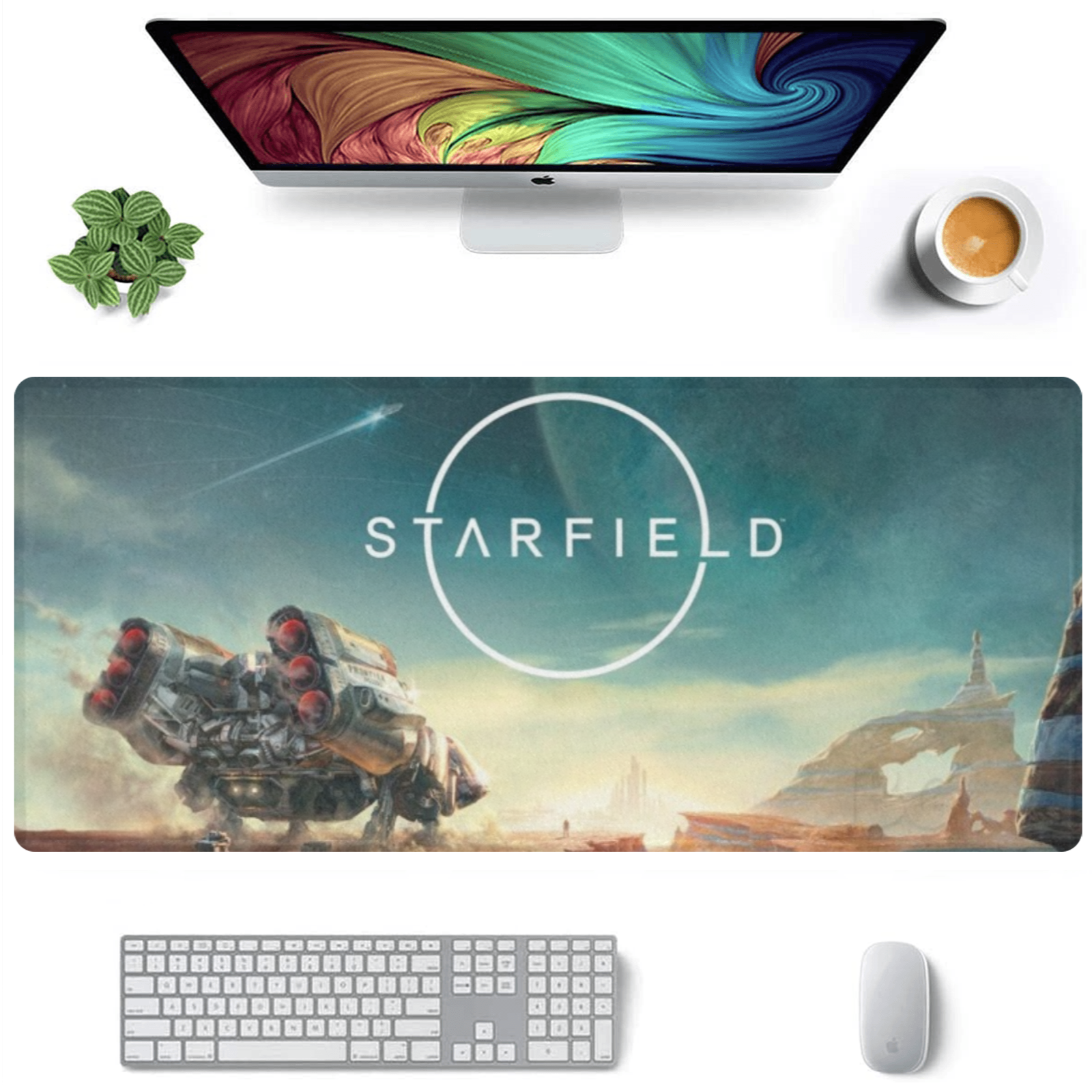 Allleftout Starfield Gaming Mousepad