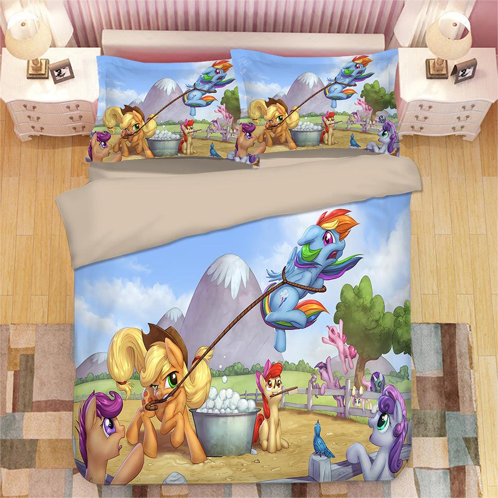 My Little Pony #11 Duvet Cover Quilt Cover Pillowcase Bedding Set Home Decor