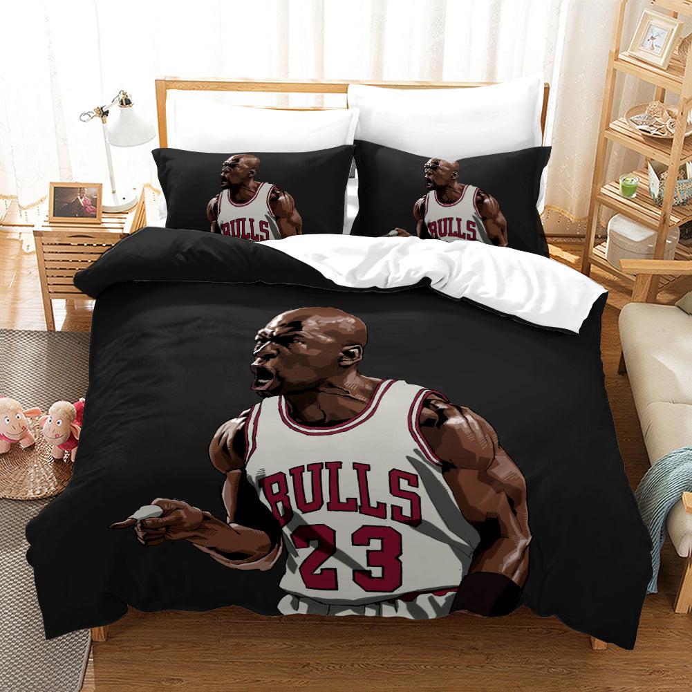 Basketball #9 Duvet Cover Quilt Cover Pillowcase Bedding Set Home Bedroom Decor