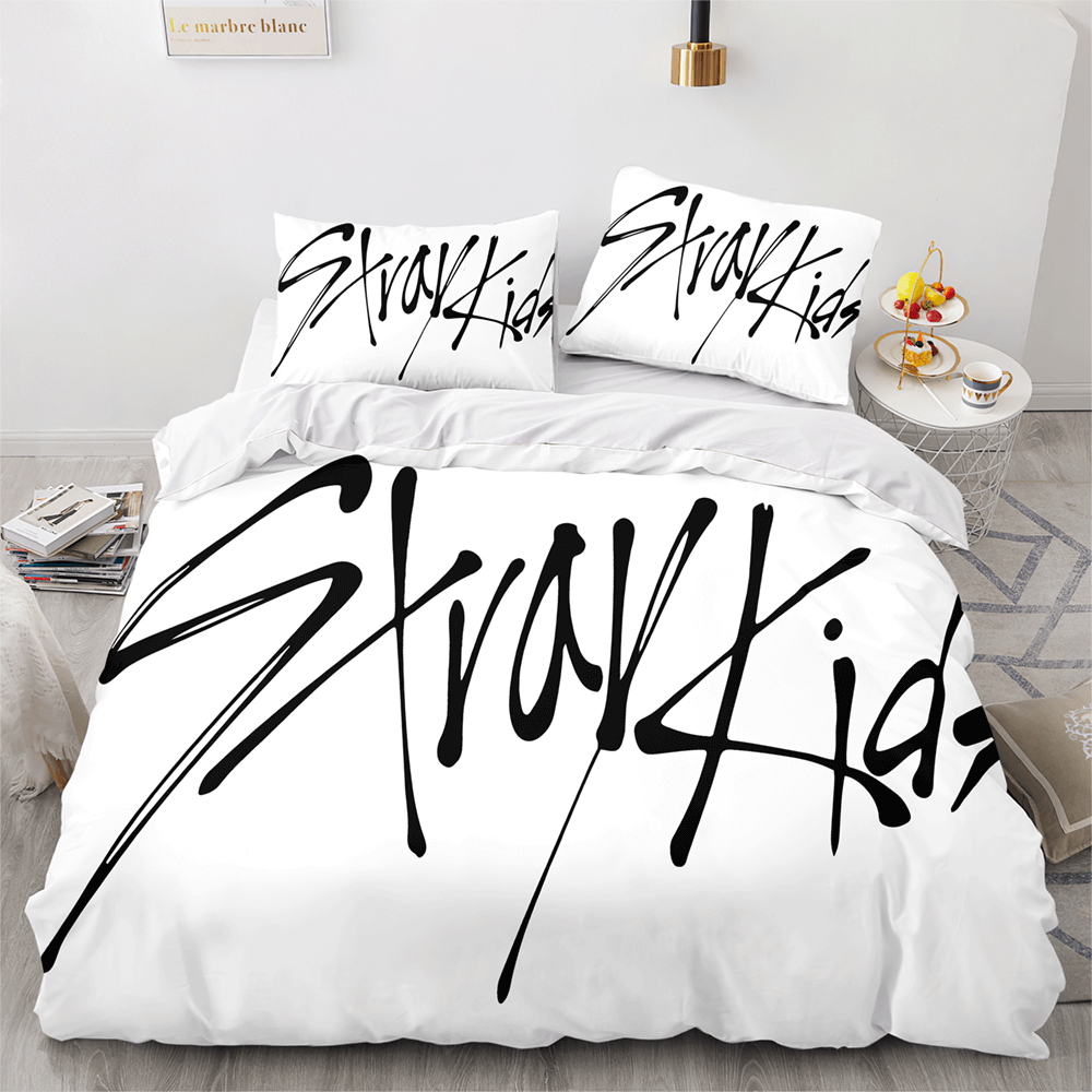 Jyp Stray Kids Cosplay Soft Bedding Sets Duvet Covers Bed Sheets