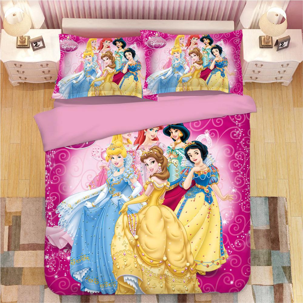 Snow White Princess Beauty #8 Duvet Cover Quilt Cover Pillowcase Bedding Set Home Decor
