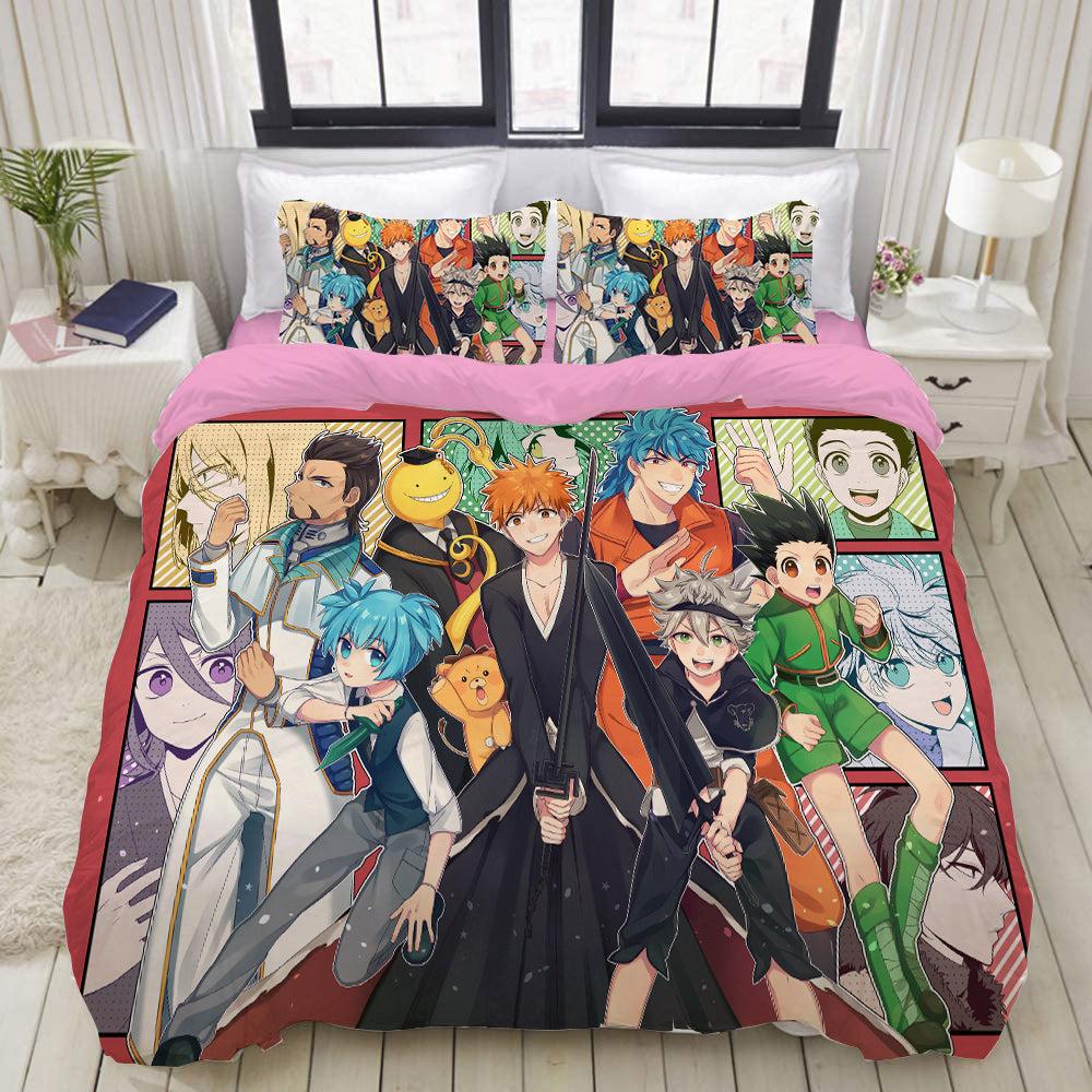 Assassination Classroom Korosensei #1 Duvet Cover Quilt Cover Pillowcase Bedding Set Home Decor