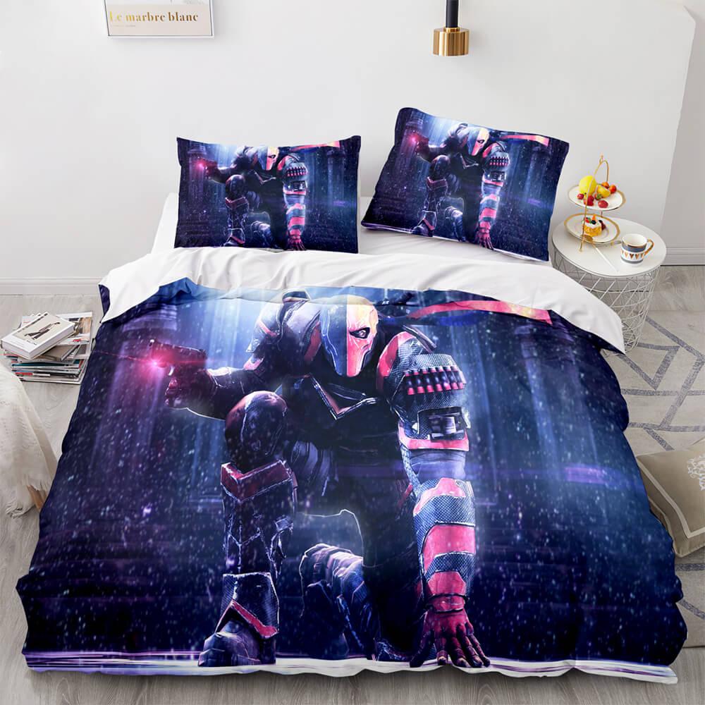 Batman Cosplay Full Bedding Set Duvet Cover Comforter Bed Sheets