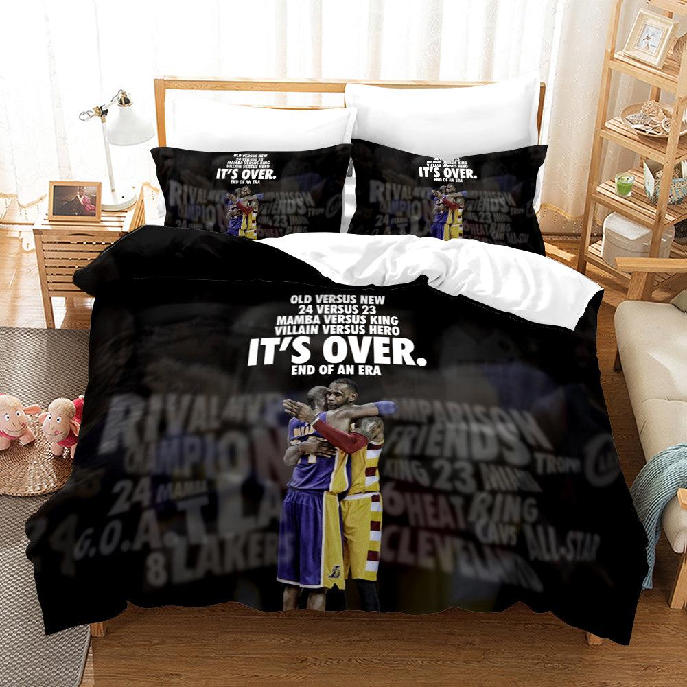 Basketball #32 Duvet Cover Quilt Cover Pillowcase Bedding Set Home Bedroom Decor