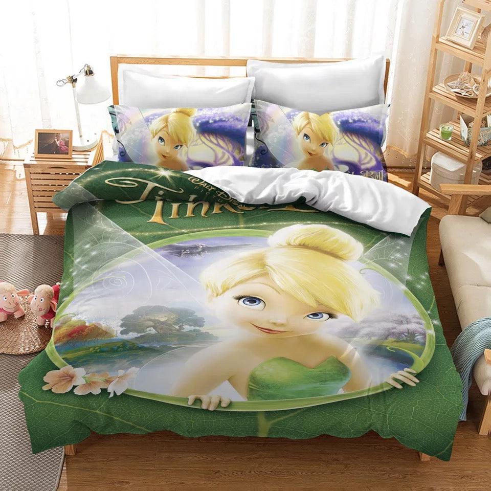 Tinker Bell and the Lost Treasure #2 Duvet Cover Quilt Cover Pillowcase Bedding Set Home Bedroom Decor