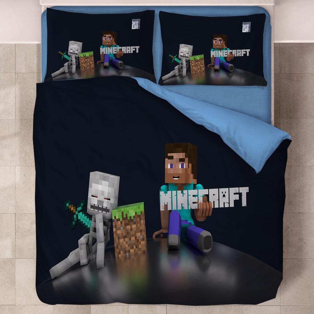Minecraft #37 Duvet Cover Quilt Cover Pillowcase Bedding Set Home Decor